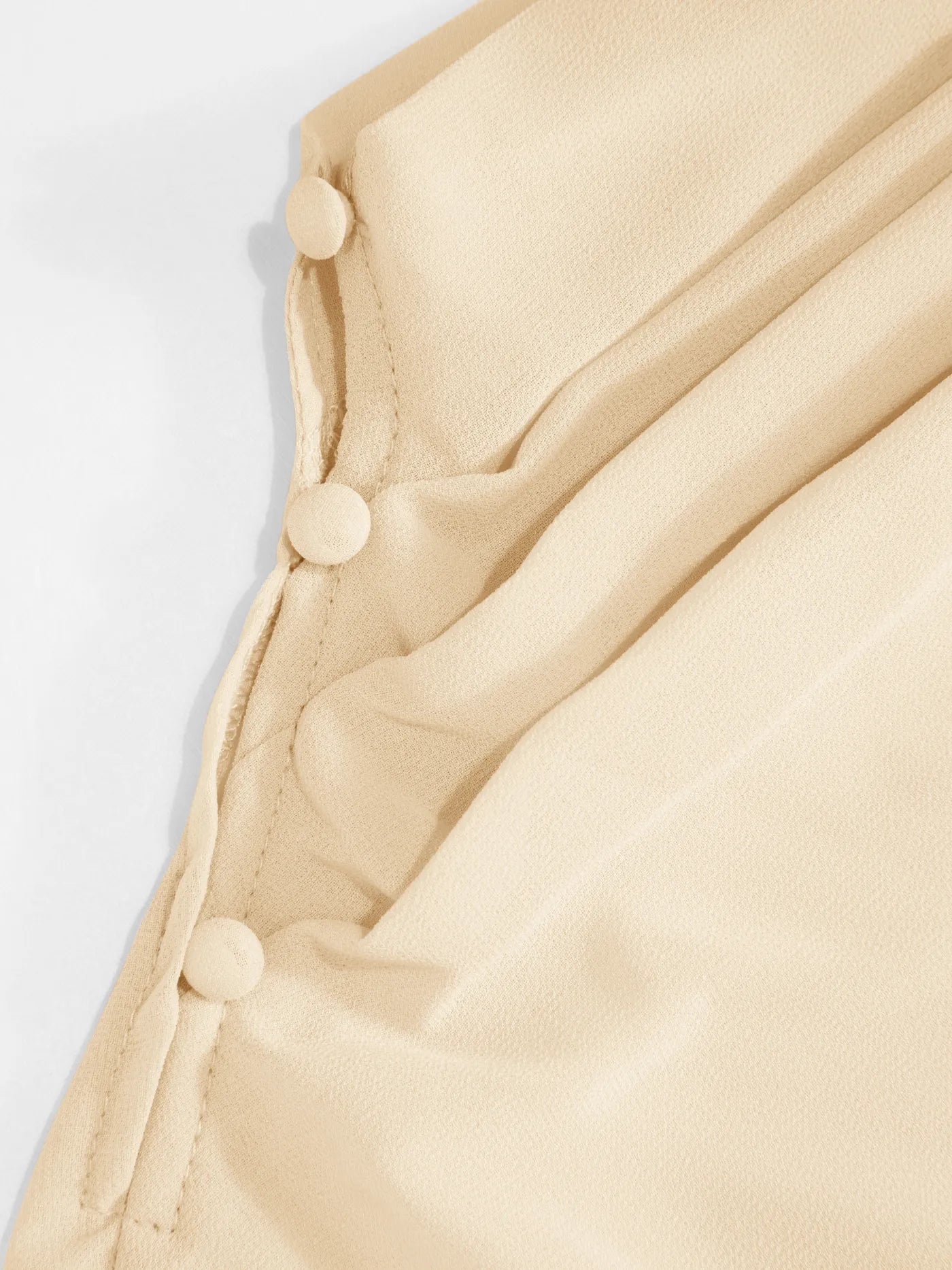 Satin High Neck Cape Sleeve Maxi Dress