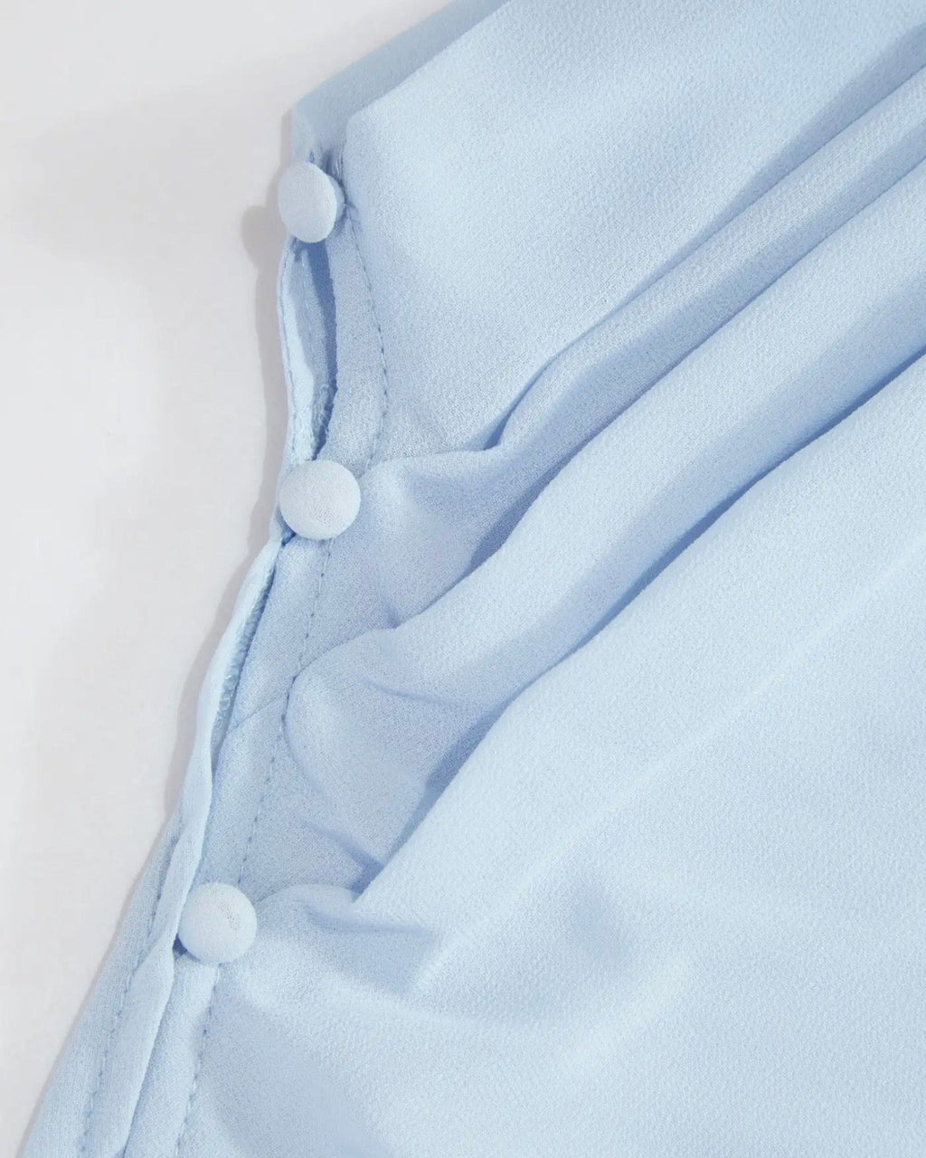 Satin High Neck Cape Sleeve Maxi Dress