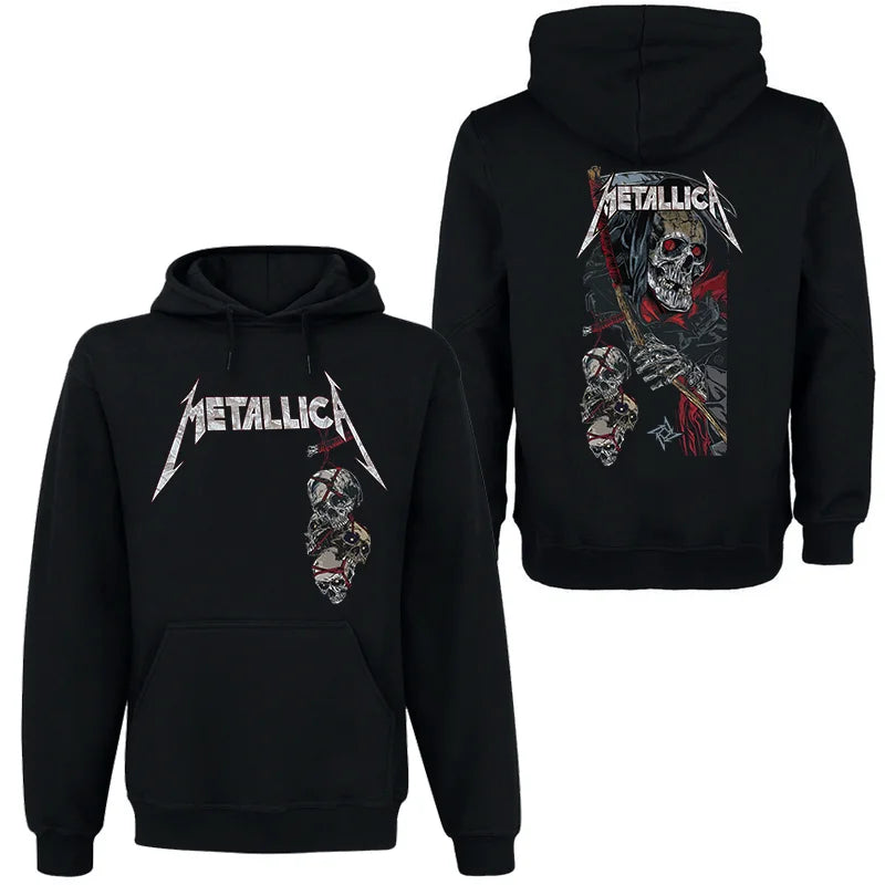 Rock Dark Wind Hoodie Men's Street Hip Hop Top Comfortable Hooded Sweater Fall_Winter Personality Men's Clothing