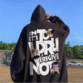 8XL Hoodie Pullover Loose Fit Hip Hop Trendy Singer Alphabet American Men's Clothing And Couple Fashion