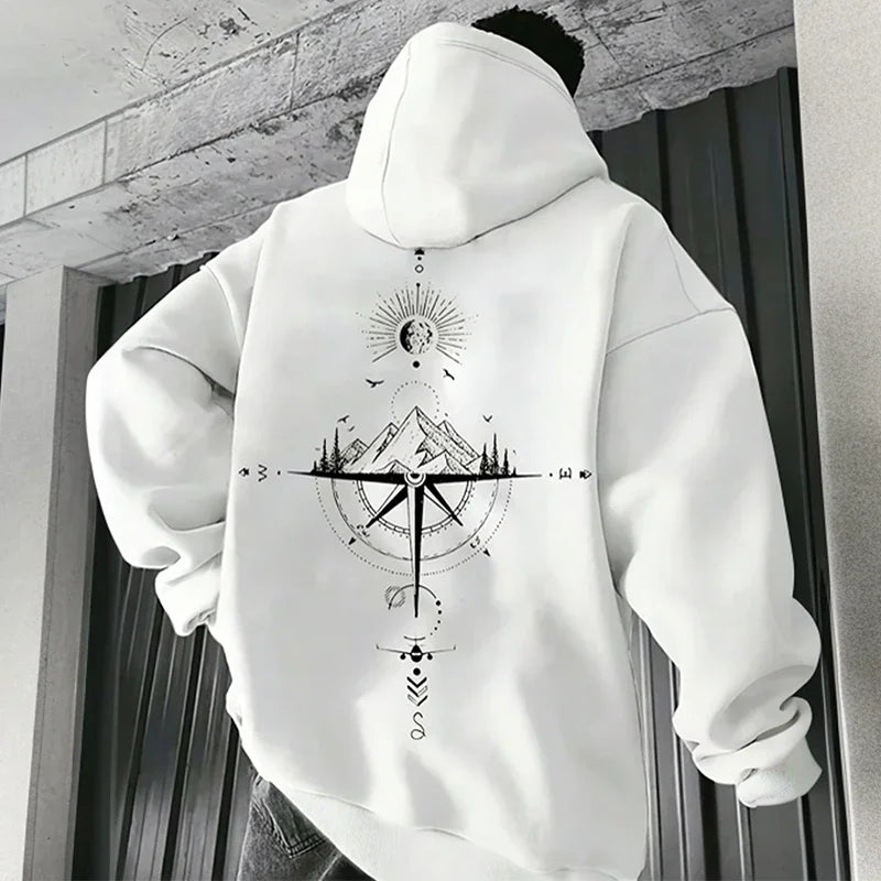 Men's hoodies. high-quality long-sleeved hooded sweatshirts spring and autumn casual sports tops for men's wear