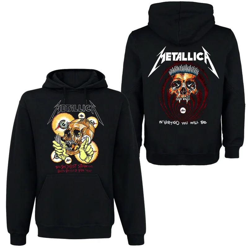 Rock Dark Wind Hoodie Men's Street Hip Hop Top Comfortable Hooded Sweater Fall_Winter Personality Men's Clothing