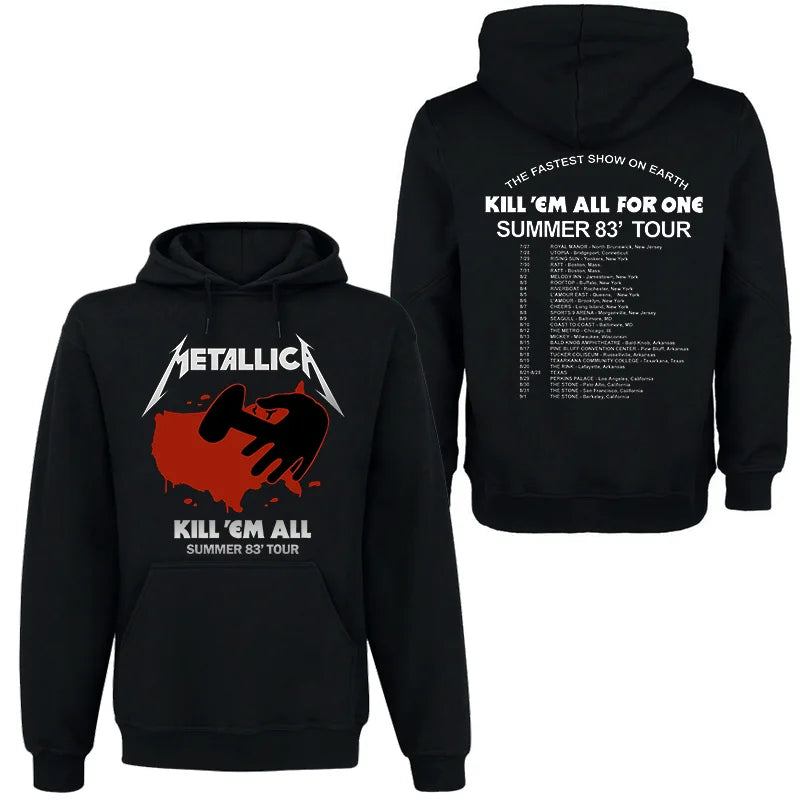 Rock Dark Wind Hoodie Men's Street Hip Hop Top Comfortable Hooded Sweater Fall_Winter Personality Men's Clothing