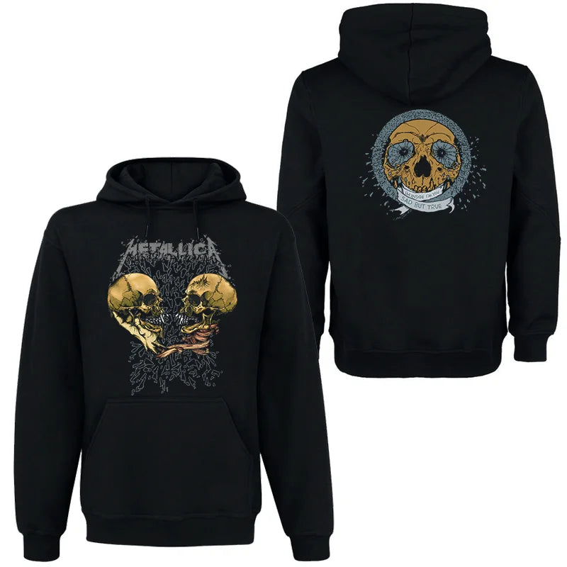 Rock Dark Wind Hoodie Men's Street Hip Hop Top Comfortable Hooded Sweater Fall_Winter Personality Men's Clothing
