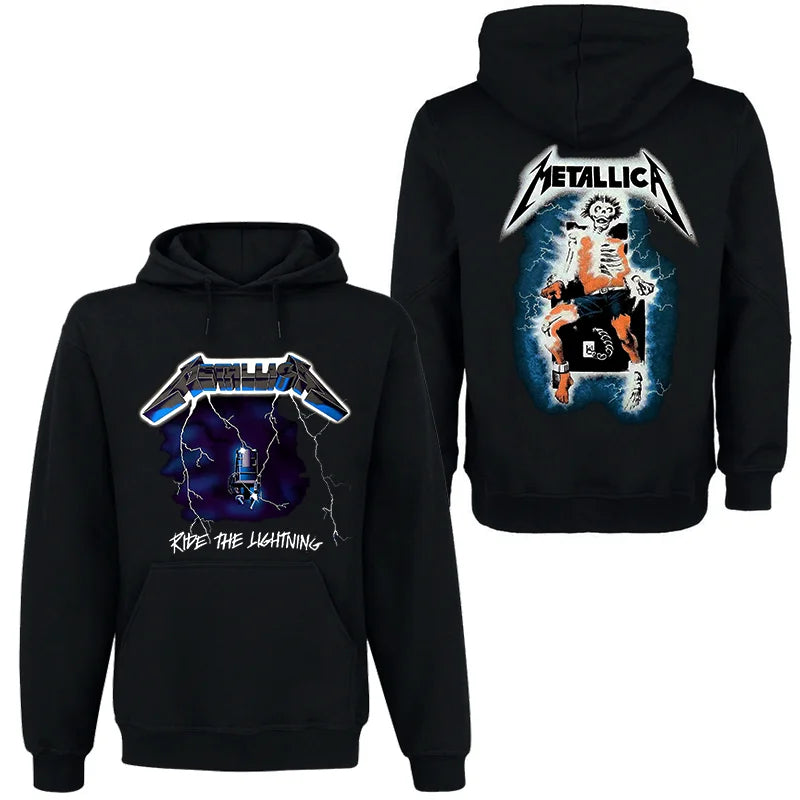 Rock Dark Wind Hoodie Men's Street Hip Hop Top Comfortable Hooded Sweater Fall_Winter Personality Men's Clothing