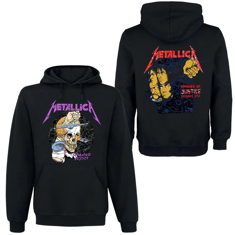 Rock Dark Wind Hoodie Men's Street Hip Hop Top Comfortable Hooded Sweater Fall_Winter Personality Men's Clothing