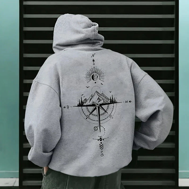 Men's hoodies. high-quality long-sleeved hooded sweatshirts spring and autumn casual sports tops for men's wear