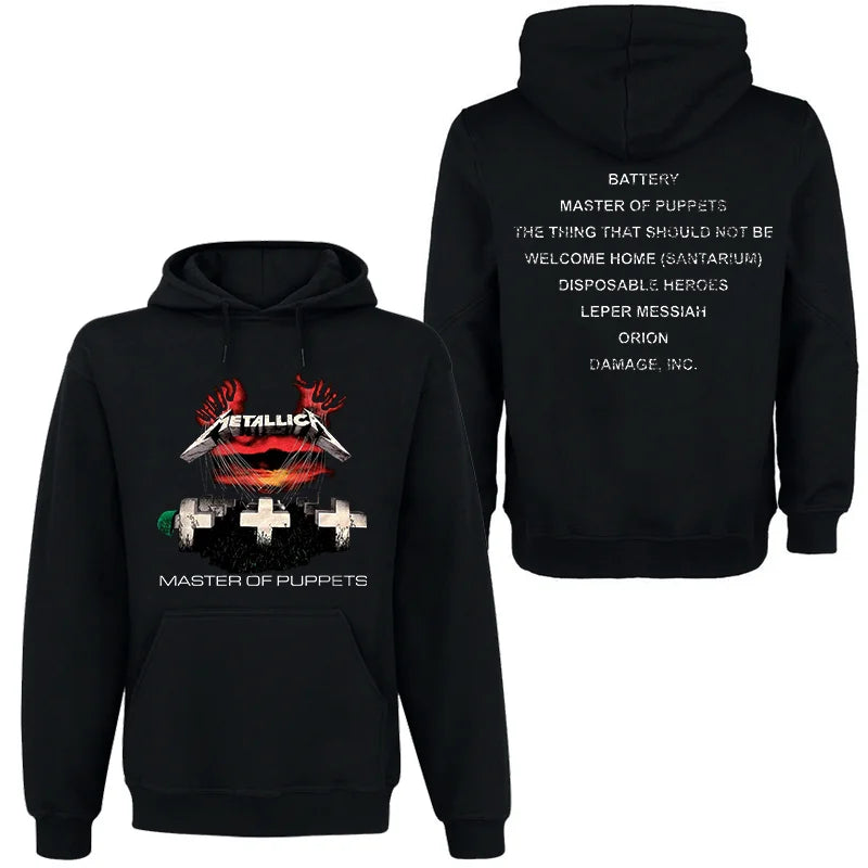 Rock Dark Wind Hoodie Men's Street Hip Hop Top Comfortable Hooded Sweater Fall_Winter Personality Men's Clothing