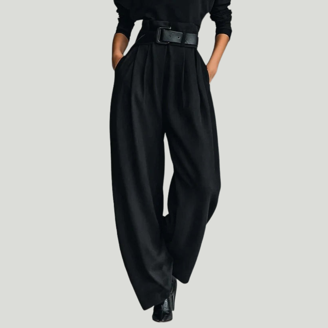 Veloura Slate Luxe Jumpsuit